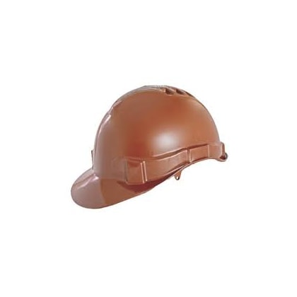 CAPACETE LIBUS ABA FRONTAL MARROM C.A 36.099 (SEM CARNEIRA)