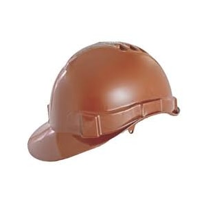 CAPACETE LIBUS ABA FRONTAL MARROM C.A 36.099 (SEM CARNEIRA)