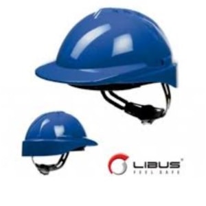 CAPACETE MILENIUM LIBUS ABA FRONTAL AZUL SEGURANÇA C.A 35733