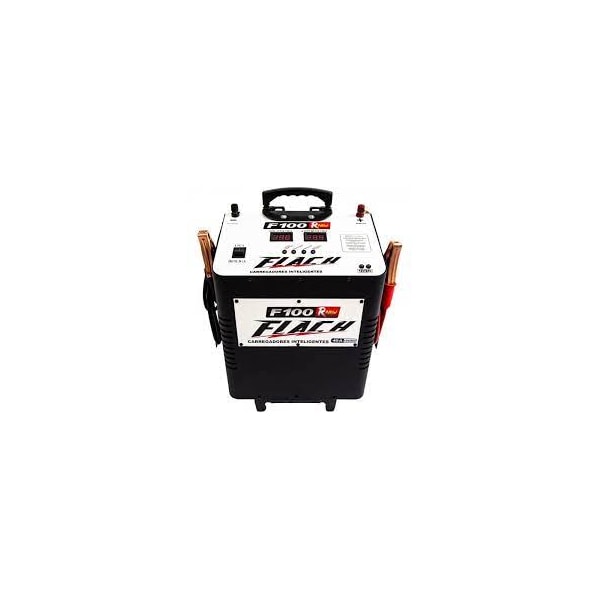 Carregador De Bateria Flach F100 Rnew 12/24V Bivolt 40A Com Auxílio De Partida 100A-b83665bb-4873-477f-8a2d-989eb9bff46c