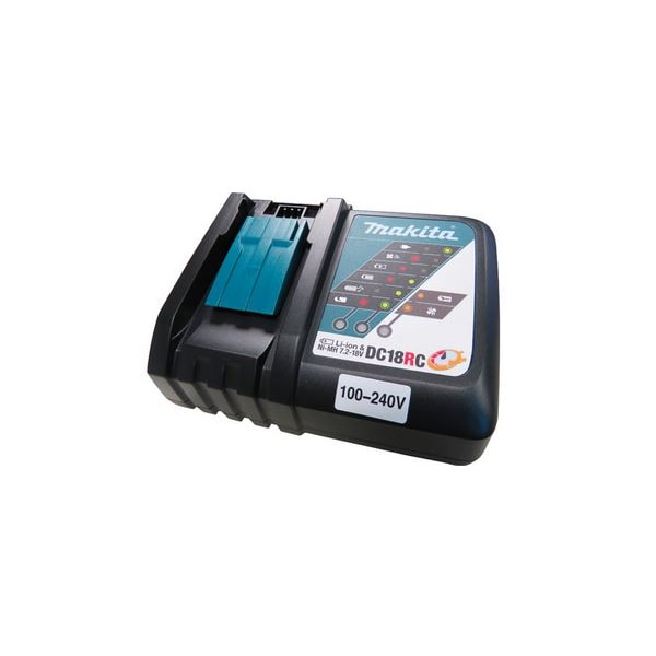 Carregador De Baterias Makita Dc18Rc Bivolt Para 18V E 14,4V Li Ion-f517f455-9f4b-45f5-bcd9-824172badd78