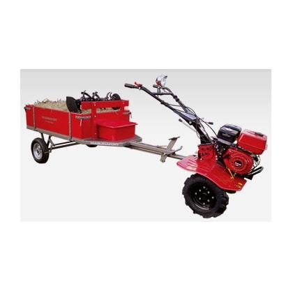 Carreta Para Motocultivador Máquina Fort 1300 R8 250Kg Rodas R8 Engate Por Pino