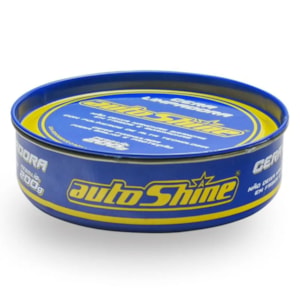 CERA LIMPADORA AUTOSHINE AZUL 200G BRILHO INTENSO E PROTEÇÃO DURADOURA