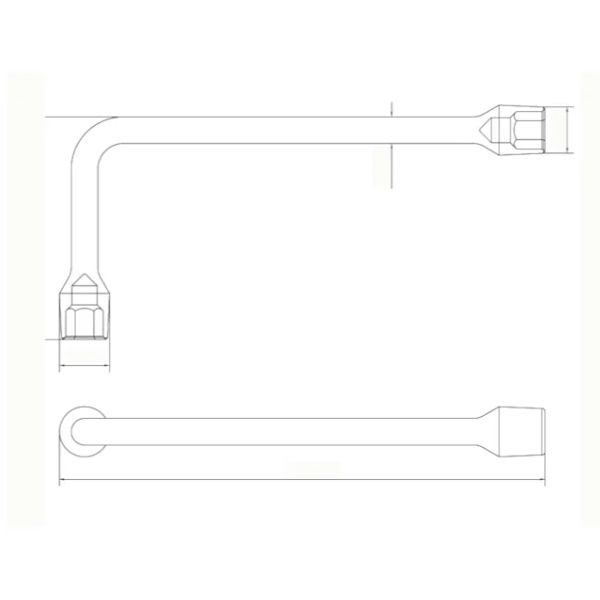 Chave Biela 8Mm Em Aço Cromo Carbono Cromada-a6117deb-d1a4-403a-ba99-095fc663ab9d