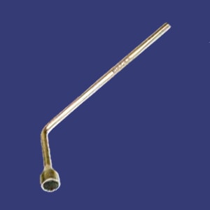 Chave De Roda Tipo L Kraucher 21 Mm Em Aço Cromo Vanádio