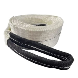 Cinta Sling Para Elevação De Carga 3 Toneladas 4 Metros 50Mm Branca
