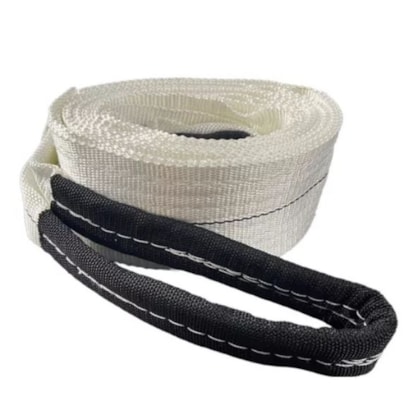 Cinta Sling Para Elevação De Carga 3 Toneladas 4 Metros 50Mm Branca