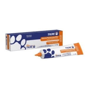 COLA ADESIVO PARA TUBO PVC AMANCO 75G ÁGUA FRIA SOLDÁVEL LINHA MARROM