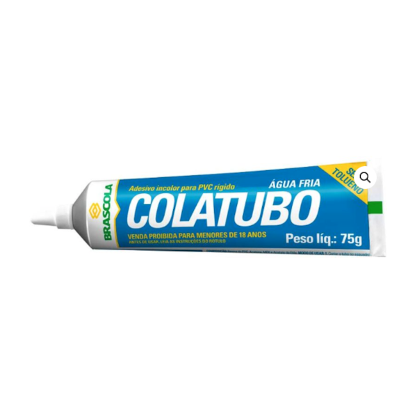 COLA ADESIVO PARA TUBO PVC BRASCOLA 75G PARA ÁGUA FRIA COM SECAGEM RÁPIDA-9b32ed08-80d8-461a-8b35-9fe7616941b2