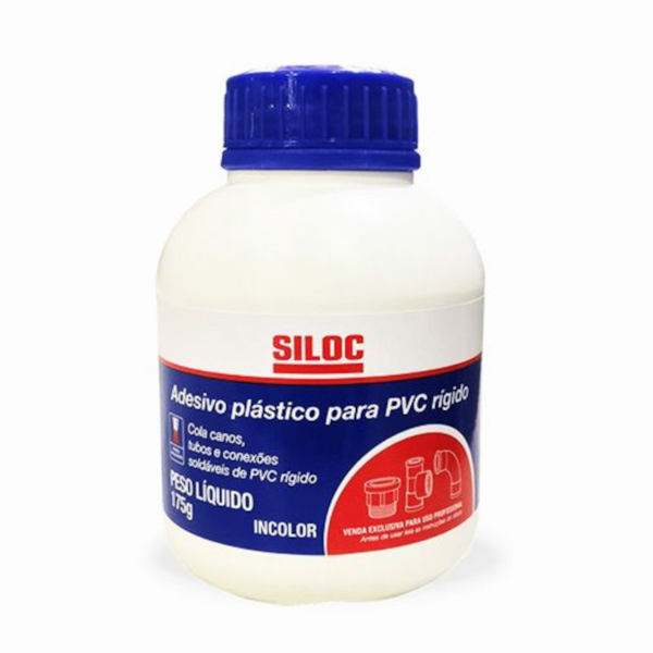COLA ADESIVO SILOC 175G PARA TUBO PVC PARA ÁGUA FRIA SOLDAGEM A FRIO-f406009b-c54a-4ad9-a15b-fb5b3f914a83