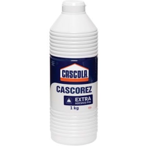 COLA CASCOREZ EXTRA CASCOLA 1KG PARA MADEIRA PAPEL LAMINADOS E MATERIAIS POROSOS