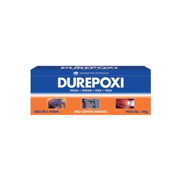 COLA DUREPOXI LOCTITE 100G ADESIVO EPÓXI MADEIRA, METAL, VIDRO, CERÂMICA, CONCRETO-c64e0105-3b28-41ef-9585-1ef12ab5d54f