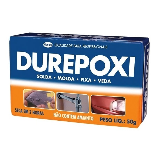 COLA EPÓXI LOCTITE DUREPOXI 50G BI COMPONENTE SOLDA A FRIO ALTA RESISTÊNCIA-e176e3f0-7a6c-4a48-92dc-bb32d0bb00a6