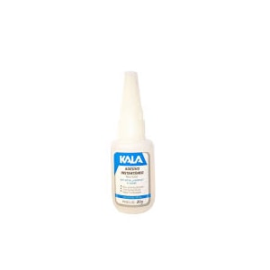 COLA INSTANTÂNEA CIANOACRILATO KALA 20G CURA RÁPIDA ALTA ADERÊNCIA MULTIUSO