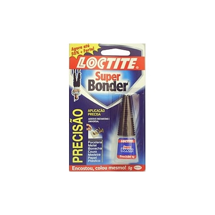 Cola Instantânea Loctite Super Bonder 5G Adesivo Universal Secagem Rápida