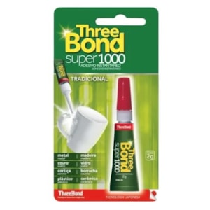 Cola Instantânea Threebond Super 1000 2G Multiuso