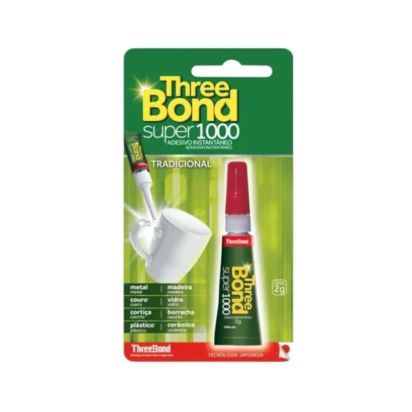 Cola Instantânea Threebond Super 1000 2G Multiuso-5f4d1143-cd4e-4027-9704-c27f6a95c160
