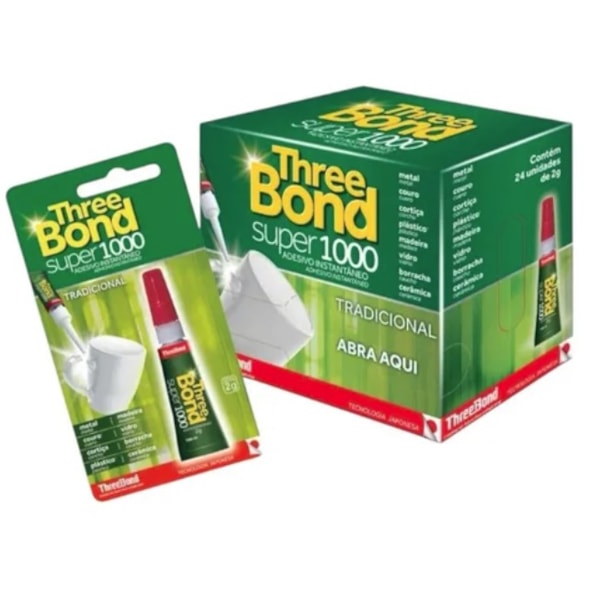Cola Instantânea Threebond Super 1000 2G Multiuso-fdf7941d-28c7-4697-9f14-8b34fb9d4174