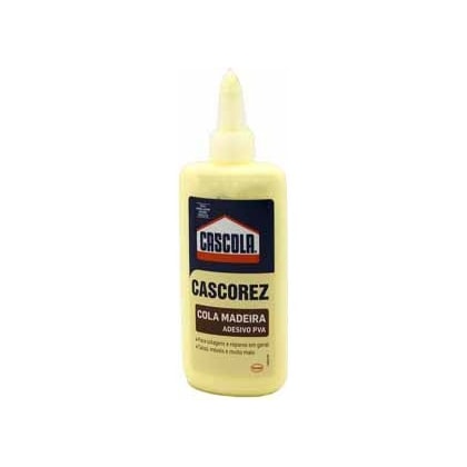 COLA PARA MADEIRA 250G CASCOLA CASCOREZ ADESIVO PVA