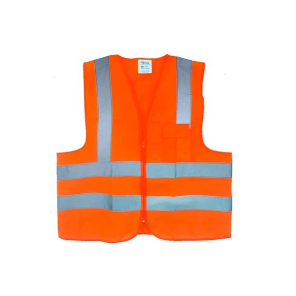 Colete Sinalizador Refletivo Laranja XG Plastcor Com Bolso E Zíper-5d55b63c-8274-4a80-b6f7-85f38d7392c4