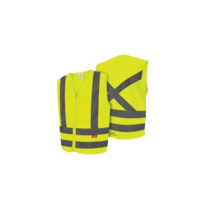 COLETE SINALIZADOR REFLETIVO STEELFLEX AMARELO 1 BOLSO M BLUSÃO NBR CLASSE 2