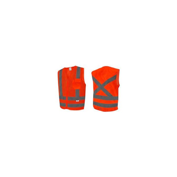 COLETE SINALIZADOR REFLETIVO STEELFLEX LARANJA XG ALTA VISIBILIDADE E SEGURANÇA-6eea4085-48d5-4851-be4f-32a2458ef294
