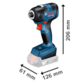 COMBO PARAFUSADEIRA FURADEIRA DE IMPACTO BOSCH GSB 185 LI + CHAVE DE IMPACTO GDR 18V 200 18V A BATERIA-200969a9-541a-4835-b55e-f6d52aea3024