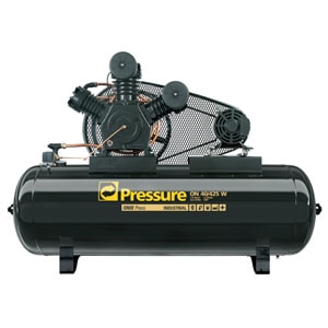 COMPRESSOR DE AR PRESSURE ONIX 40/425 W TRIFÁSICO 10 CV 40 PCM 425 L 175 PSI