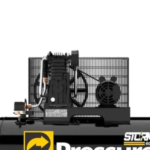 COMPRESSOR DE AR PRESSURE STORM 600 5CV 20PCM 200L 140PSI TRIFÁSICO 220/380V ALTA POTÊNCIA-558b5075-a2c3-4655-af6f-e8eda54e5b52