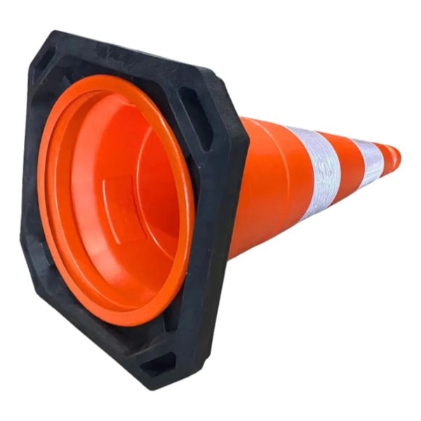 CONE DE SINALIZAÇÃO OBRA TIPO II 3,2KG BASE BORRACHA-98d3f703-cb4b-422c-aa3b-9b653321e293