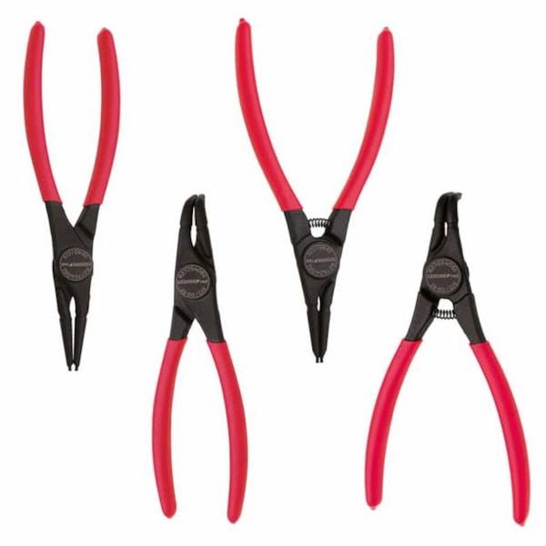 CONJUNTO 4 ALICATES PARA ANÉIS DE SEGURANÇA GEDORE RED EXTERNO INTERNO RETO CURVO-da3f7b18-d1ef-44ce-8049-67fbfd647e4f