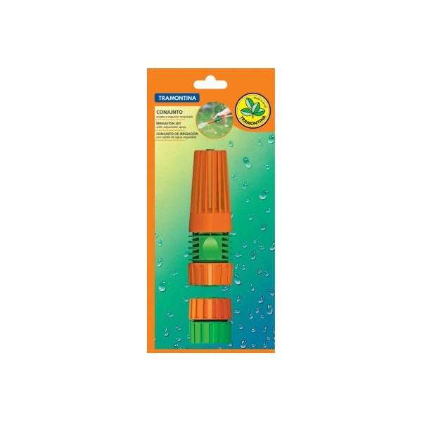 CONJUNTO ENGATE RÁPIDO E ESGUICHO ROSQUEADO TRAMONTINA PARA IRRIGAÇÃO-2325cc48-64f5-4d73-b471-29a66f22c275