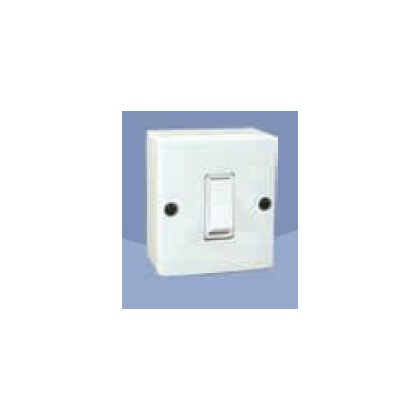 Conjunto Interruptor Simples Mec Tronic Linha A 10A 250V Com Caixa