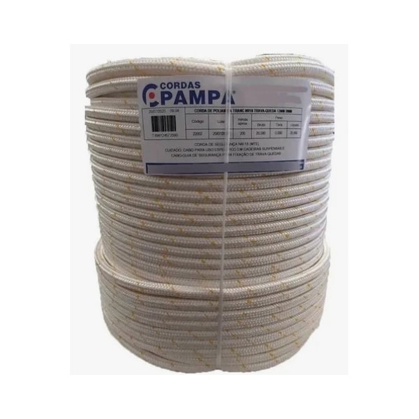 Corda De Segurança Trançada Sandaplast 12Mm Com 50M Para Linha De Vida Nr18-b69f688e-ec0e-4635-b9c4-6274b4d885fe