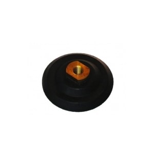 Disco De Borracha Vonder 4 Polegadas Para Politriz Rosca M14 Com Fixação Pluma