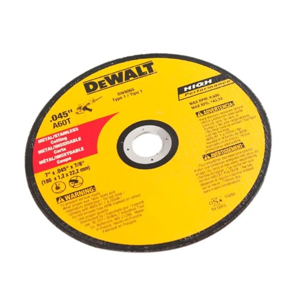 DISCO DE CORTE FINO DEWALT 7