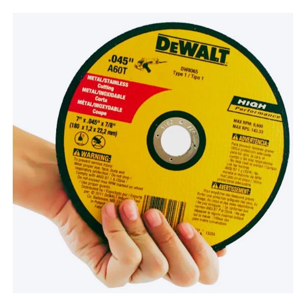 DISCO DE CORTE FINO DEWALT 7