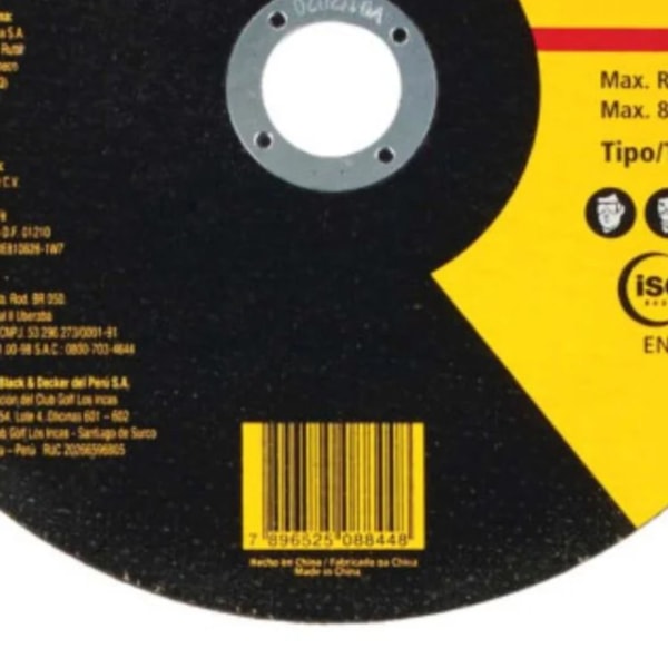 DISCO DE CORTE PARA INOX STANLEY 7 POL 2,0MM STA8067-57336be5-ea72-4c02-97df-978c26c818ee