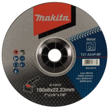 DISCO DE DESBASTE MAKITA 7