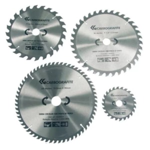 DISCO DE SERRA CIRCULAR 4.3/8 POL. COM 24 DENTES CARBOGRAFITE 12477212