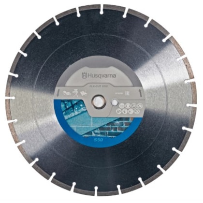 DISCO DIAMANTADO SEGMENTADO HUSQVARNA FLX CUT S50H 350MM FURO 25,4/20MM SEGMENTO 10MM