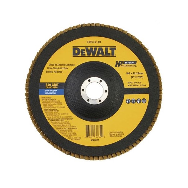 Disco Flap Dewalt 7