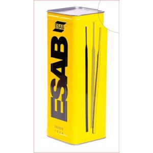 ELETRODO DE SOLDA ESAB 13 3,25 MM LATA COM 20 KG PARA ESTRUTURAS METÁLICAS