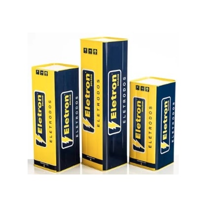 ELETRODO REVESTIDO ELETRON E6013 3,25MM X 350MM AWS A5.1 EL13 CAIXA 20KG