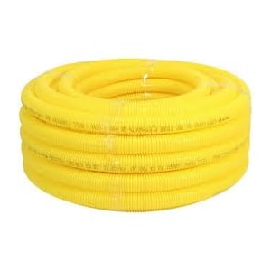 Eletroduto Corrugado Flexível Plastibar Plastflex 20Mm 25M Amarelo PVC