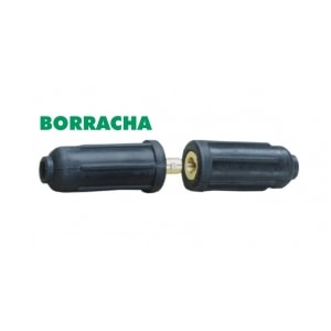 EMENDA BORRACHA CG 500 CARBOGRAFITE 500A PARA CABO DE SOLDA 25 A 95MM²