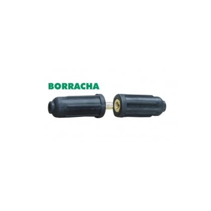 Emenda Borracha Cg 500 Carbografite 500A Para Cabo De Solda 25 A 95Mm²