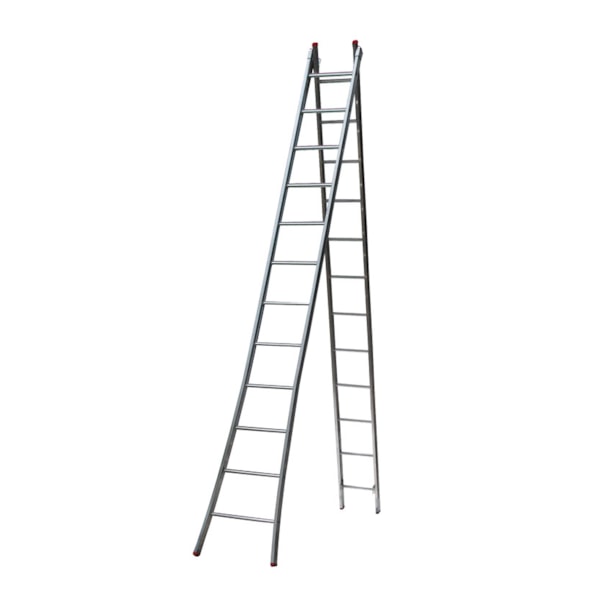 ESCADA DE ALUMÍNIO ABRIR/EXTENSÍVEL BOTAFOGO 12X2 DEGRAUS LEVE E RESISTENTE-702c0053-06f3-4eef-afcd-021a3816600b