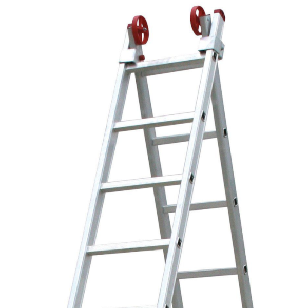 ESCADA DE ALUMÍNIO BOTAFOGO 13X2 DEGRAUS ABRIR/EXTENSÍVEL LEVE-174aa3ca-0e98-45ff-b441-983373965773