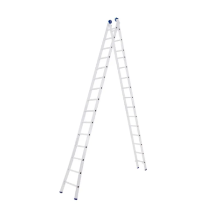 ESCADA EXTENSIVA ALUMÍNIO ALUMASA 15X2 DEGRAUS 7,90M PROFISSIONAL 120KG